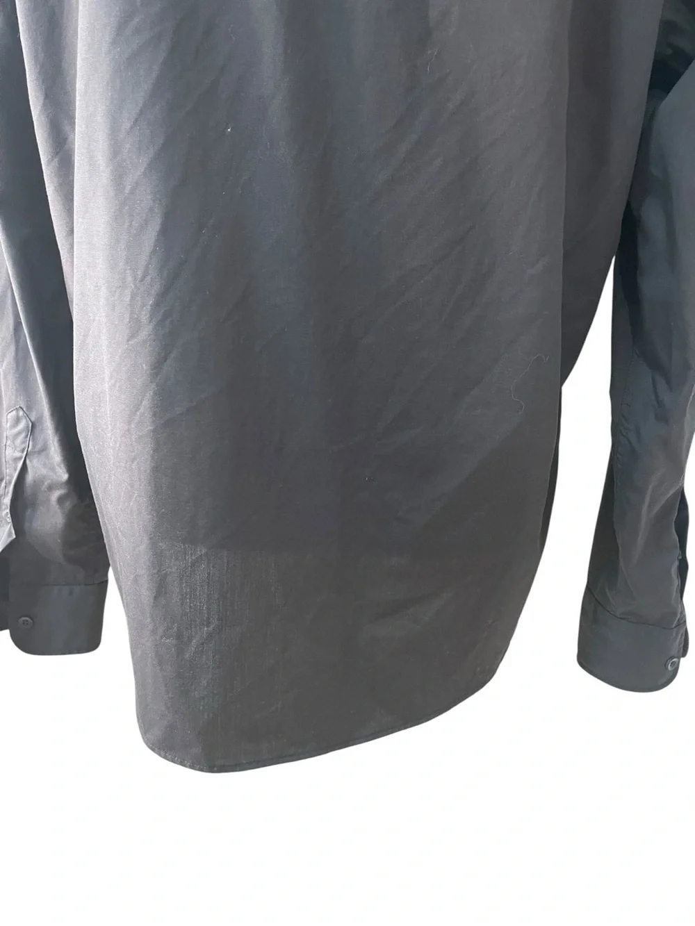 UNTUCKit Black Stone Wrinkle Free Button Down Shirt Black